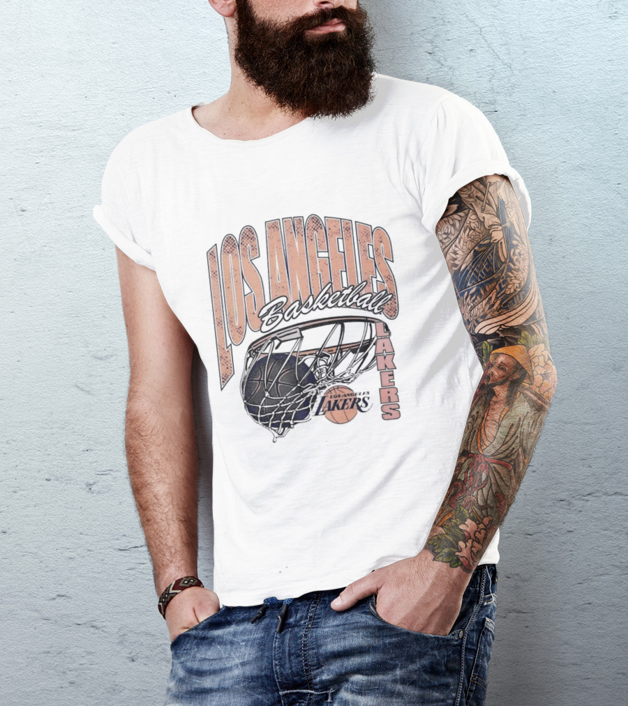 Los Angeles Lakers Basketball Swish T-Shirt