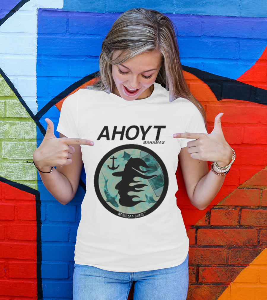 AHOYT Bahamas World Of S Anchor T-Shirt