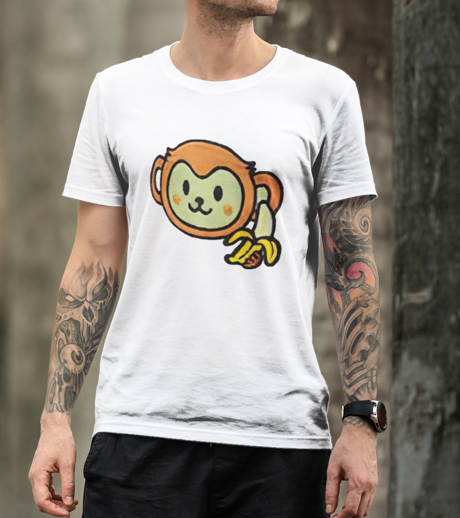 Munenori Kawasaki Monkey Never Cramps Banana 2026 T-Shirt