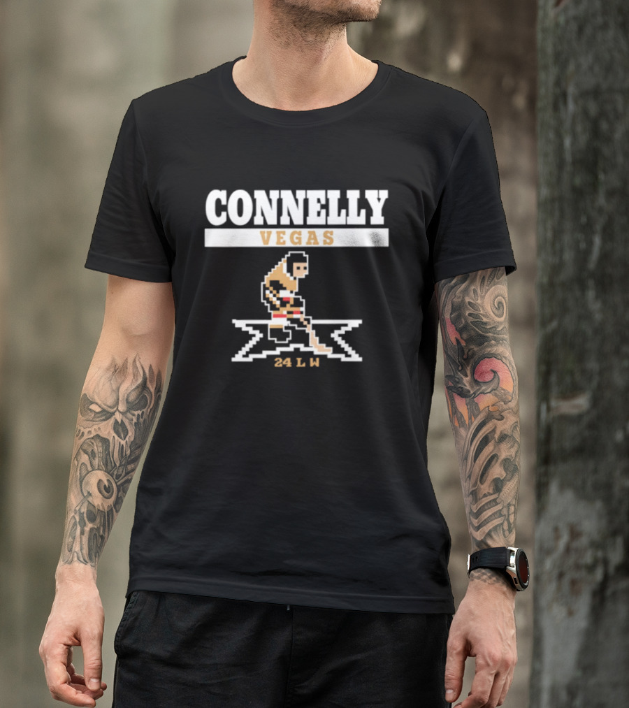 Connelly Vegas Golden Knights 24 LW Hockey Player T-Shirt