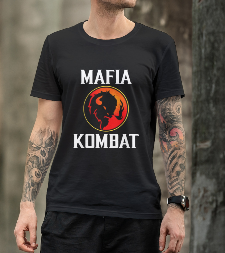 Mafia Kombat Buffalo Sabres Hockey NHL 2026 T-Shirt