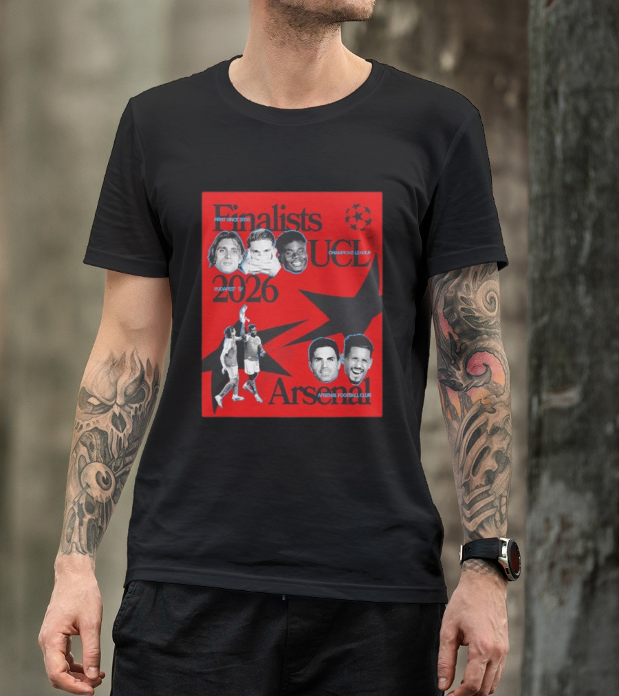 Finalists UCL 2026 Arsenal Champions League First Since 2006 Budapest T-Shirt