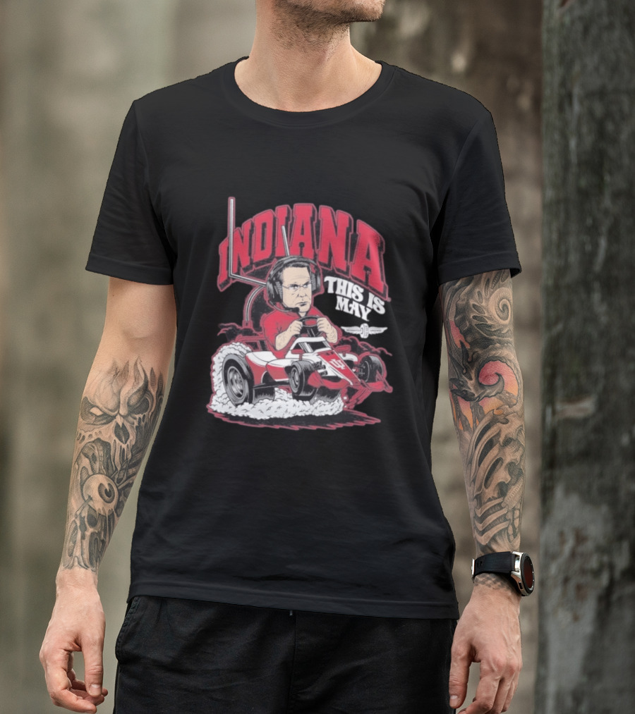 Indiana Hoosiers This Is May Kart Racing T-Shirt