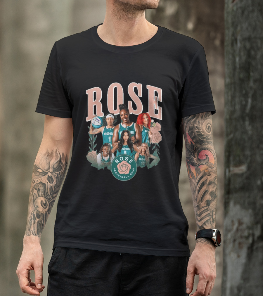 Rose Basketball Club Team Players Champions T-Shirt