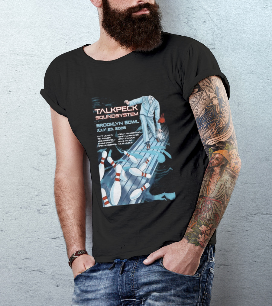 TalkBack Sound System 7 23 2026 Brooklyn NY T-Shirt