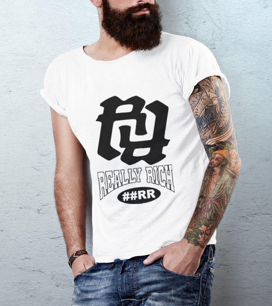 Kankan Really Rich Hashtag RR Essentials T-Shirt