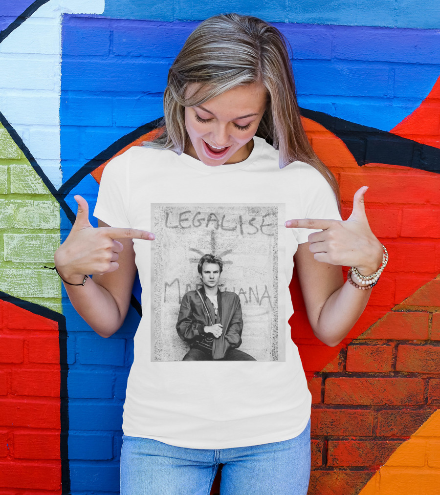 Sting 1980 Tour The Police Ireland Stone Wall T-Shirt