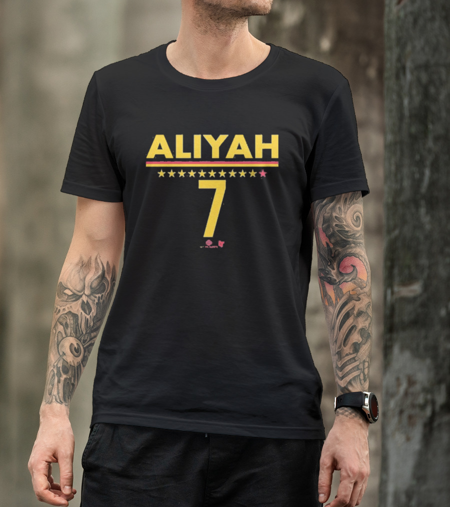 Aliyah Boston 7 Stars Indiana Fever Basketball T-Shirt