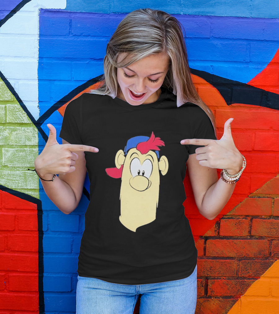 Atlanta Braves Blooper Character Face T-Shirt