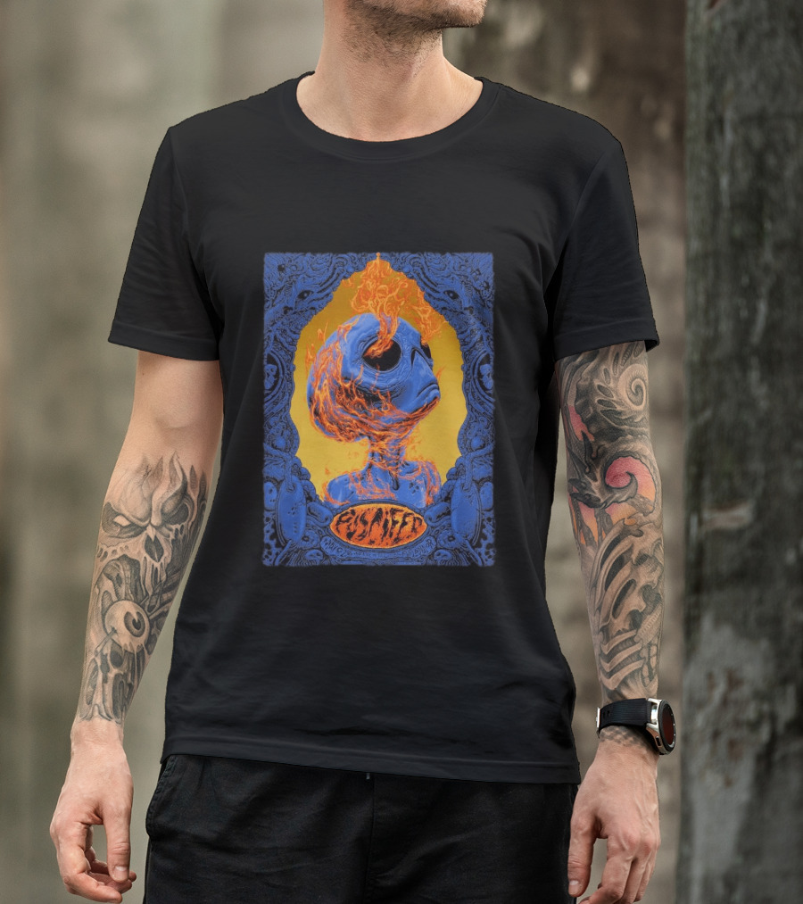 Puscifer Concert 2026 Moda Center Portland Alien Flame T-Shirt