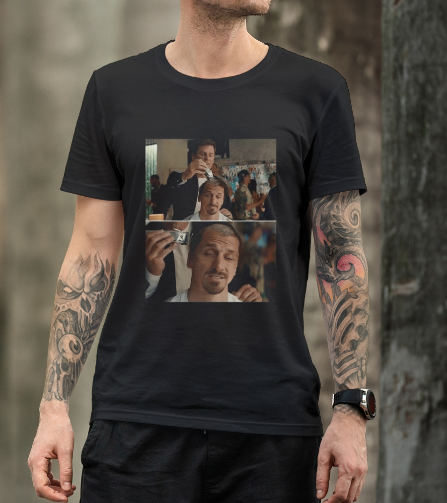 Tom Brady Zlatan Ibrahimović Haircut Almost Friday Scene T-Shirt