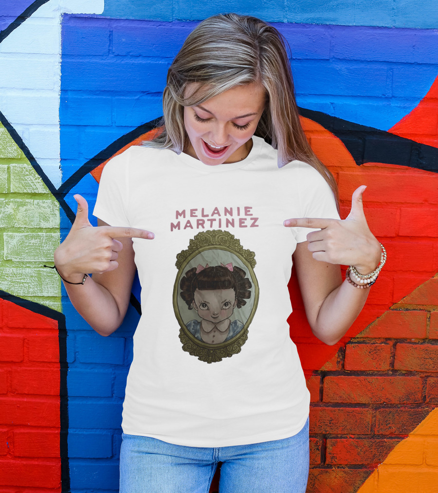 Melanie Martinez Cry Baby Illustration Framed T-Shirt