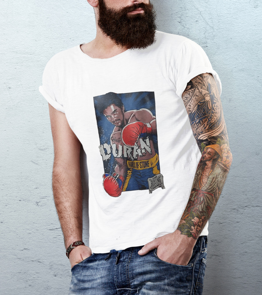 Roberto Duran Hands Of Stone The Boxing Legend T-Shirt