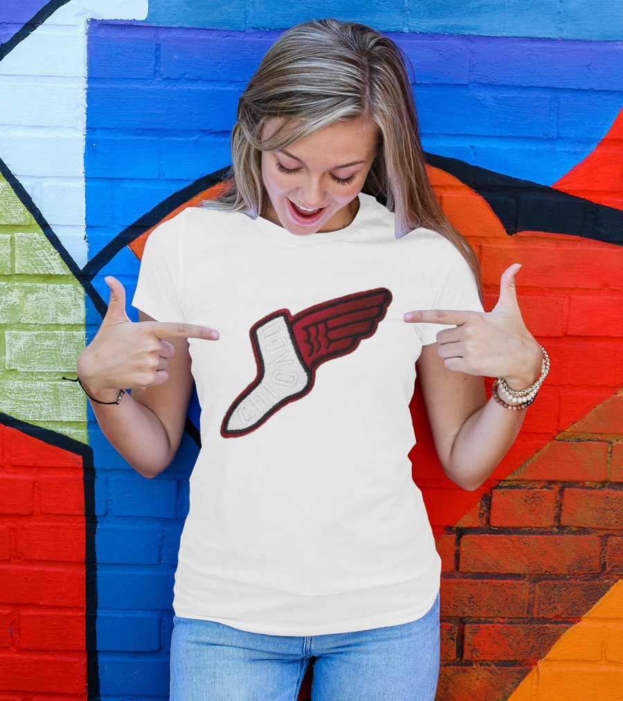 White Sox Chicago Winged Sock 2026 Promo Event T-Shirt