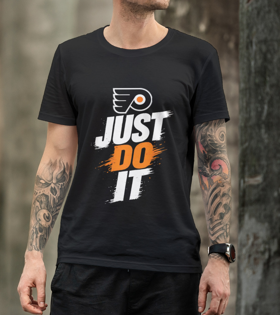 Philadelphia Flyers Just Do It NHL Team Spirit T-Shirt