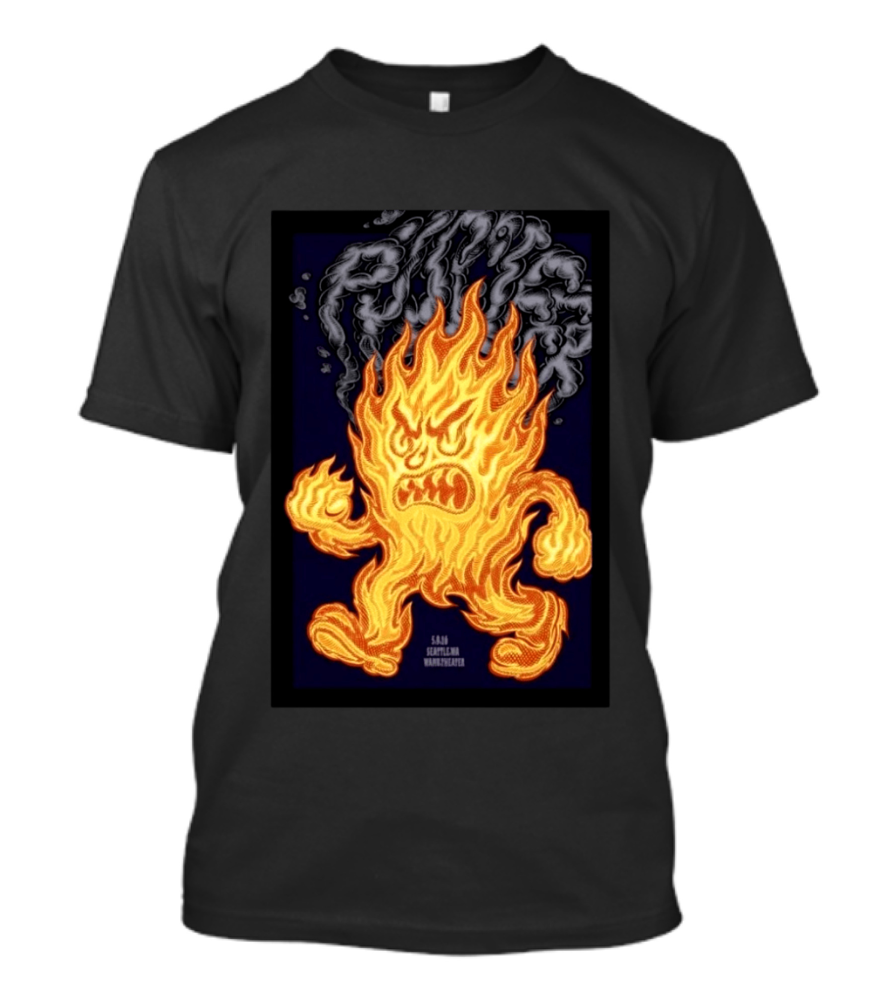 Puscifer Fiery Character May 9 2026 Seattle WAMU Theater T-Shirt
