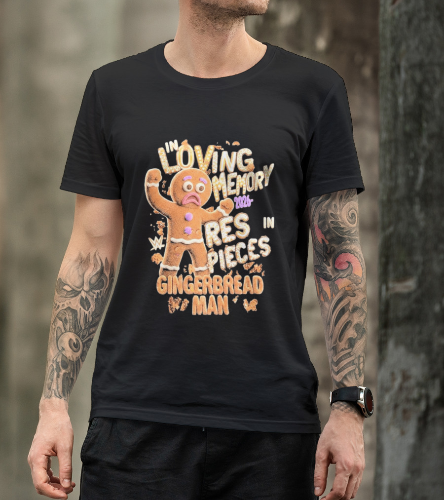 Sami Zayn Gingerbread In Loving Memory T-Shirt