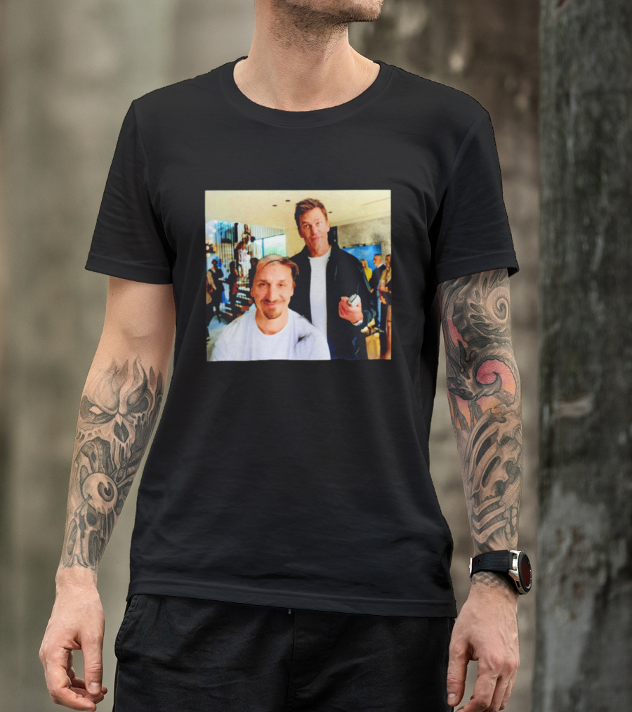 Tom Brady Almost Friday Giving Zlatan Ibrahimović A Haircut T-Shirt