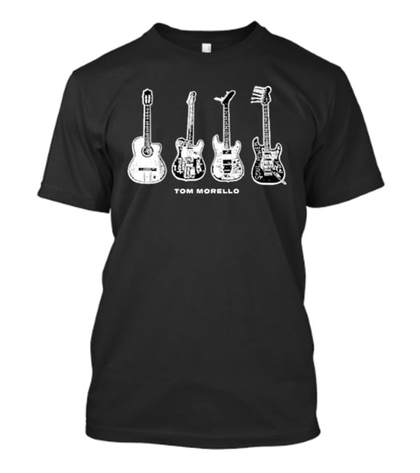 Tom Morello Electric And Acoustic Guitar Collection T-Shirt