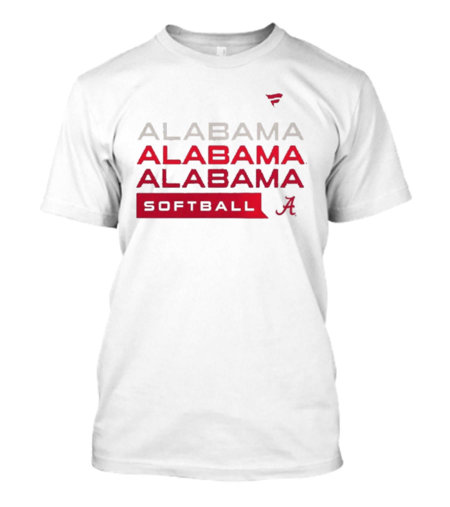 Alabama Crimson Tide Softball Fan Gear Tri Blend Hype T-Shirt