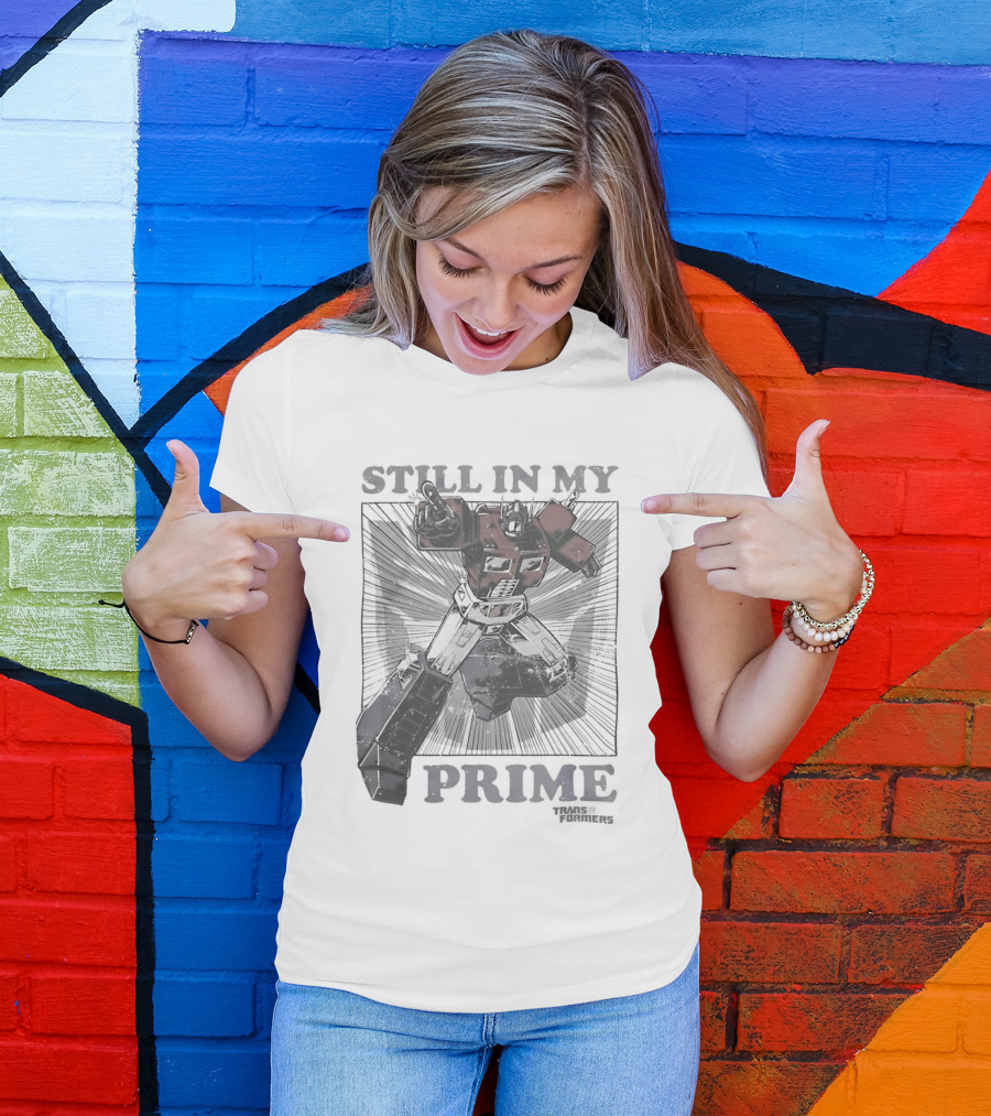 Still In My Prime Transformers Father's Day Dad T-Shirt