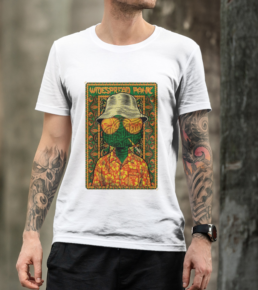 Widespread Panic May 8 10 2026 Las Vegas Tour Virgin Hotels The Theater Psychedelic T-Shirt