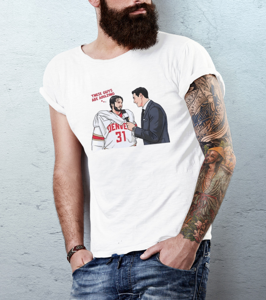 Johnny Hicks Interview Denver 31 Hockey Amazing T-Shirt