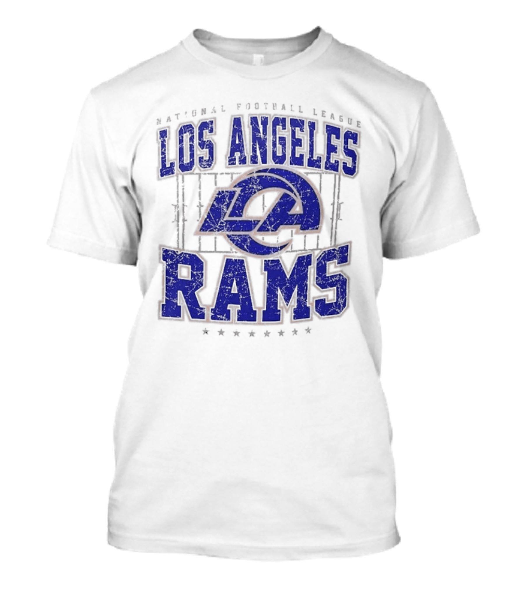 National Football League Los Angeles Rams Distressed Starter T-Shirt
