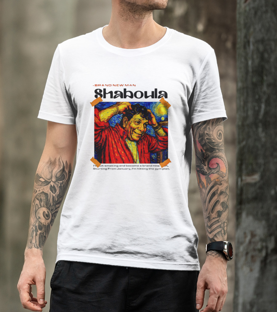 Van Gogh Style Shaboula Brand New Man T-Shirt