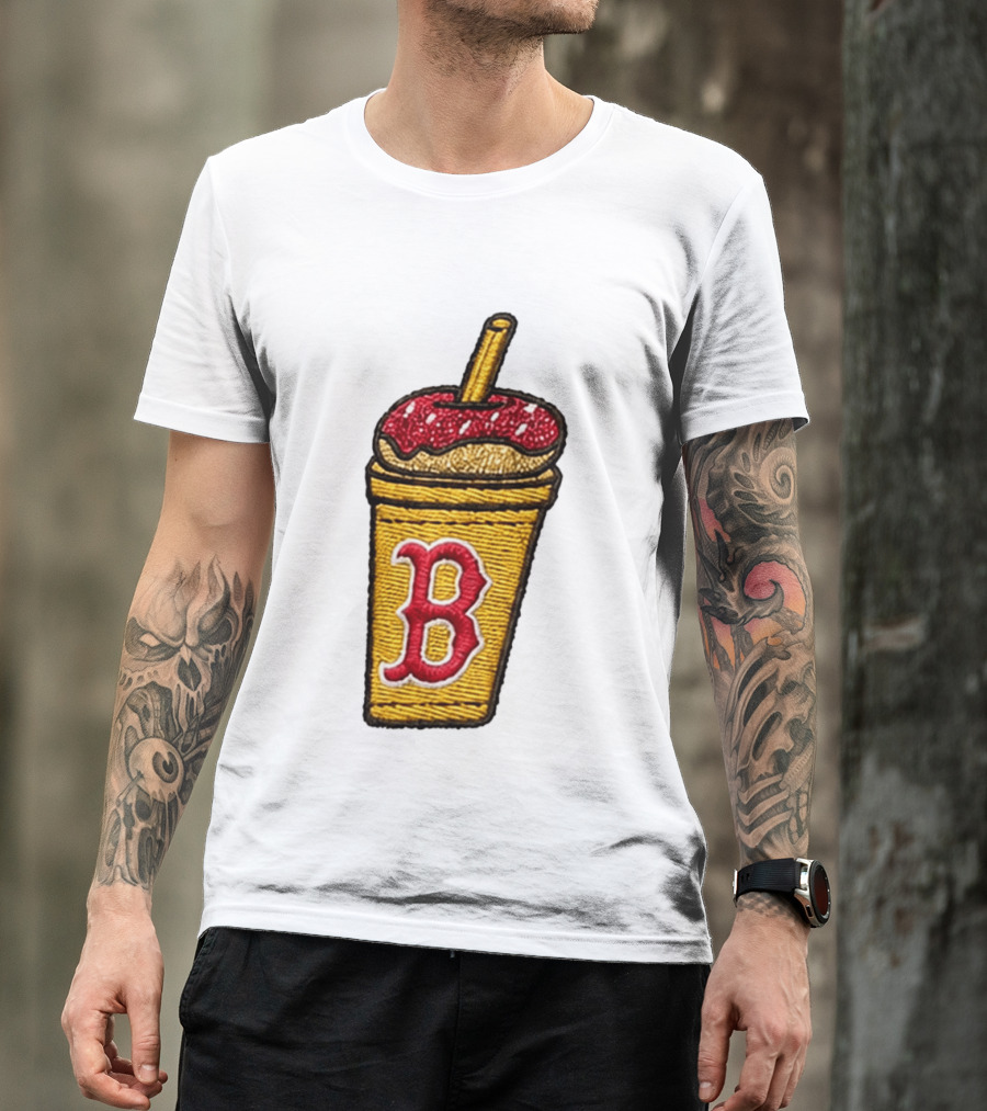 Red Sox Dunkin' Iced Coffee B Cap 2026 T-Shirt