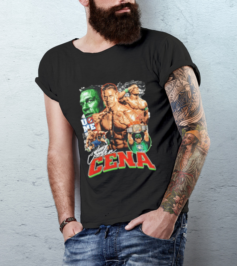 John Cena U Can't See Me U Me Champions WWE T-Shirt