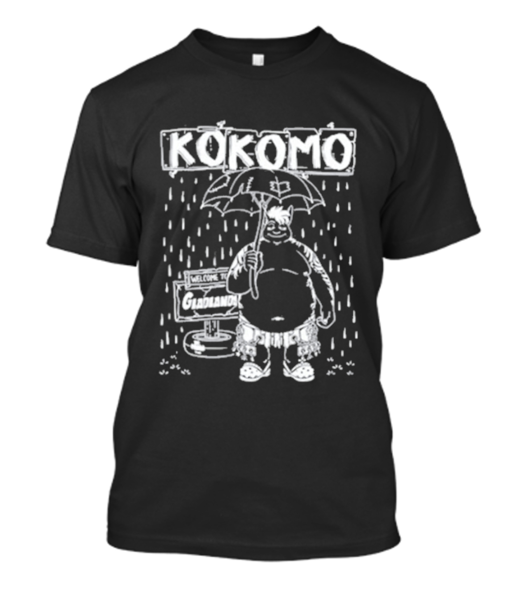 Kokomo Dimension 20 Gladlands Rainy Day Umbrella T-Shirt