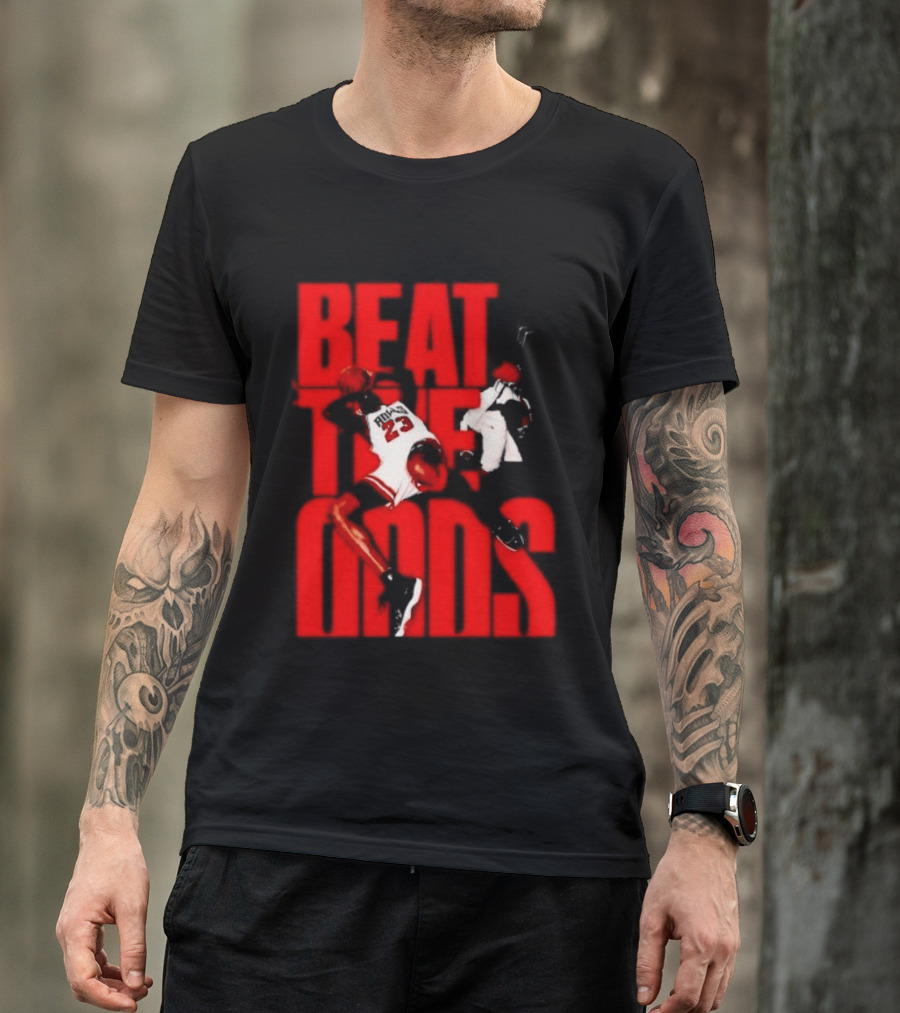 Beat The Odds Michael Jordan 23 Chicago Bulls T-Shirt