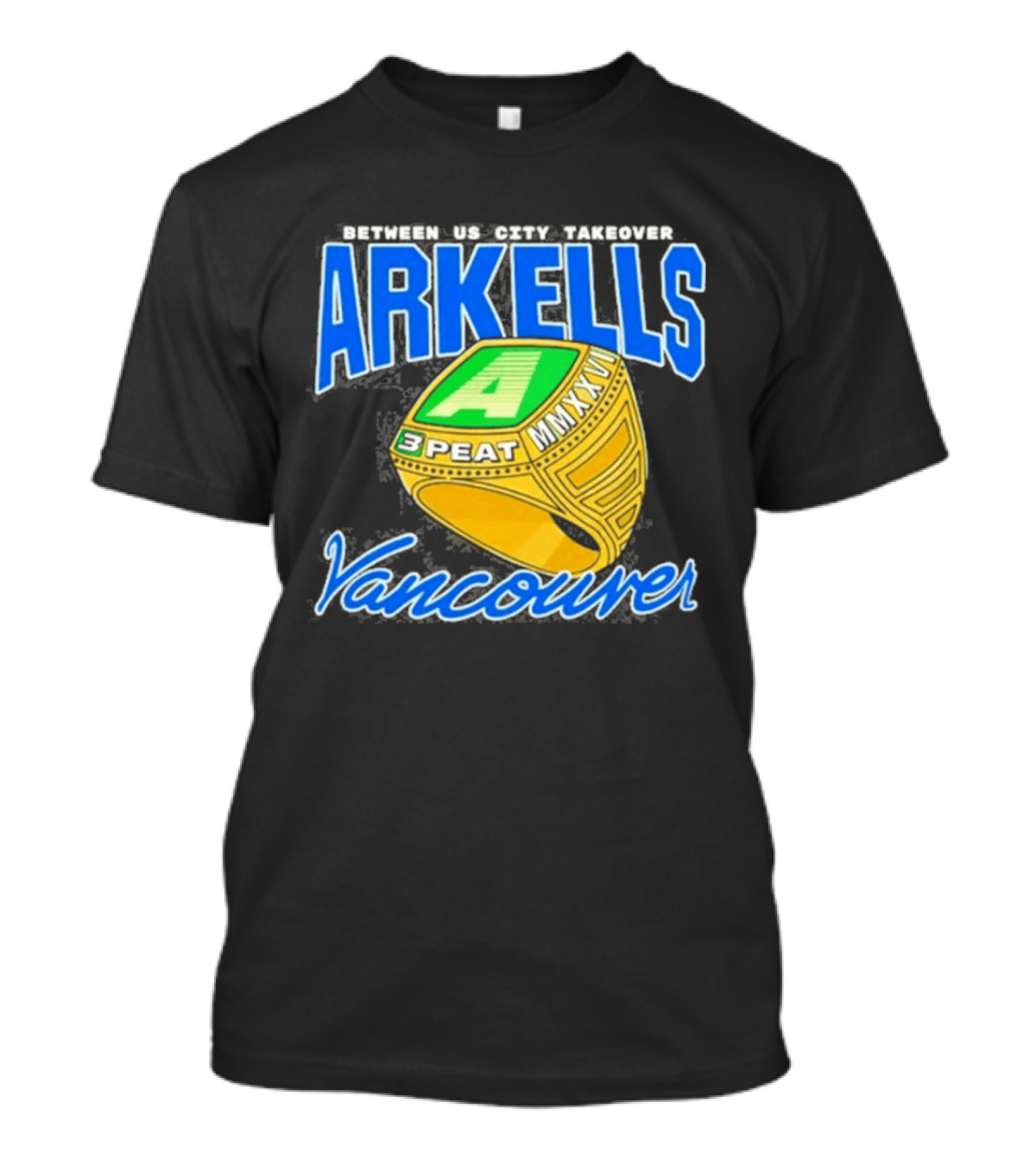 Arkells 3 Peat Mixx Vancouver Tour 2026 T-Shirt