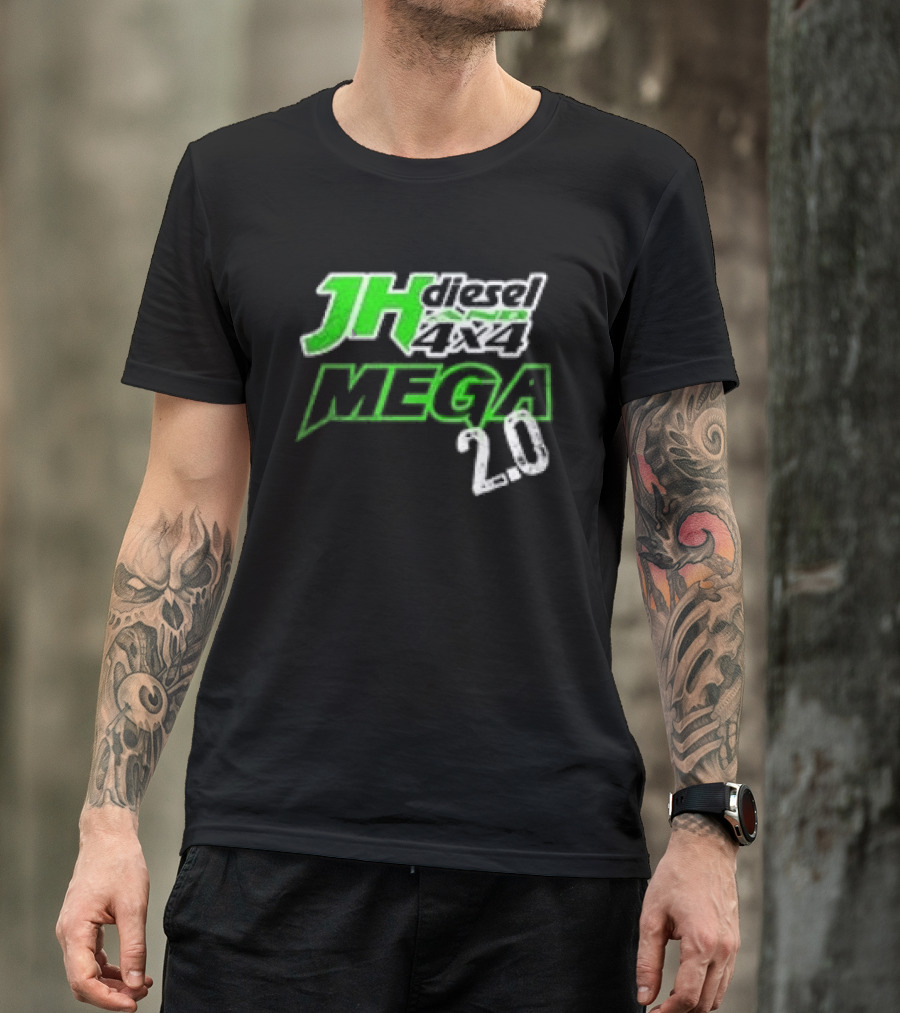 JH Diesel Mega 20 Mud Truck T-Shirt