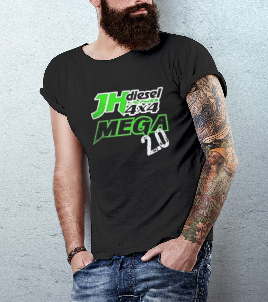 JH Diesel Mega 20 Mud Truck T-Shirt