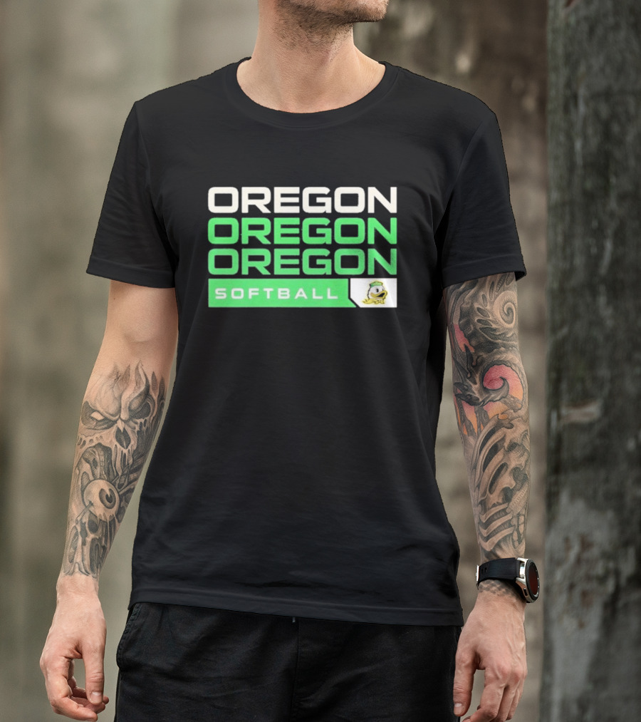 Oregon Softball Ducks 2026 Season T-Shirt