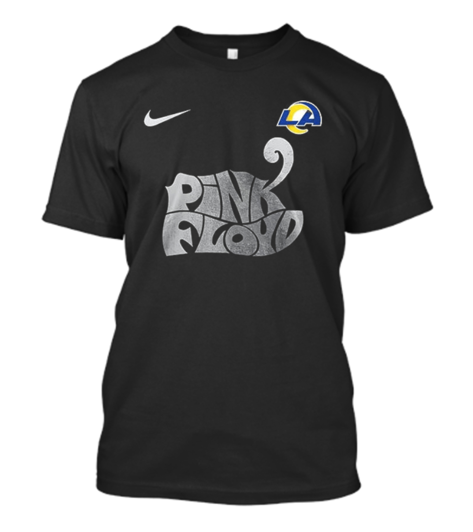 Los Angeles Rams Pink Floyd The Dark Side Of The Moon Nike Collaboration T-Shirt