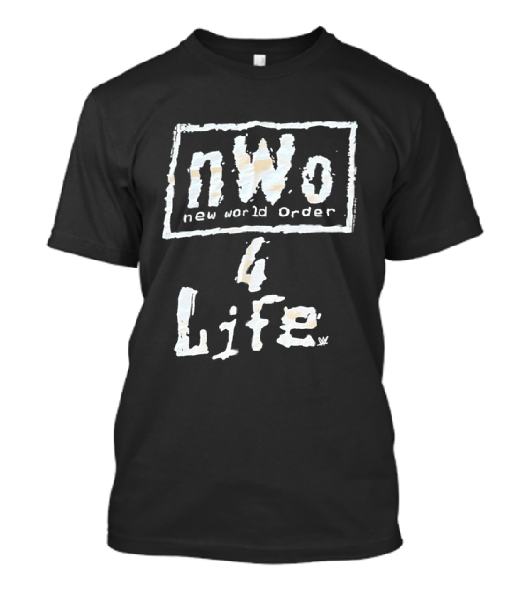 New World Order NWo 4 Life Wrestling Nostalgia Fan Favorite T-Shirt
