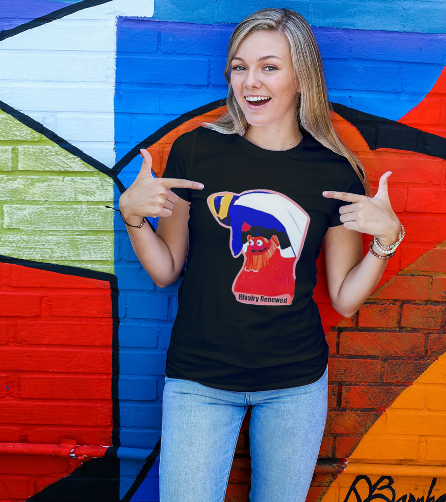 Rivalry Renewed Philadelphia Flyers Penguins Matchup T-Shirt