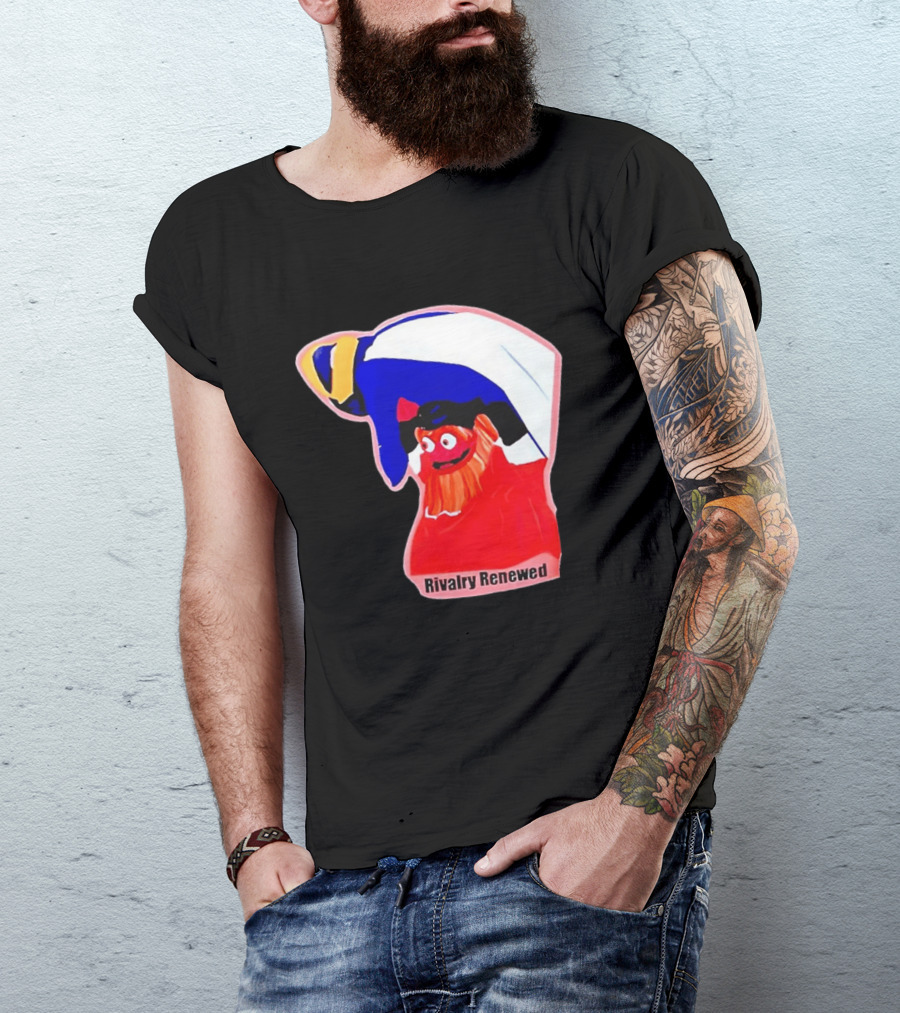 Rivalry Renewed Philadelphia Flyers Penguins Matchup T-Shirt