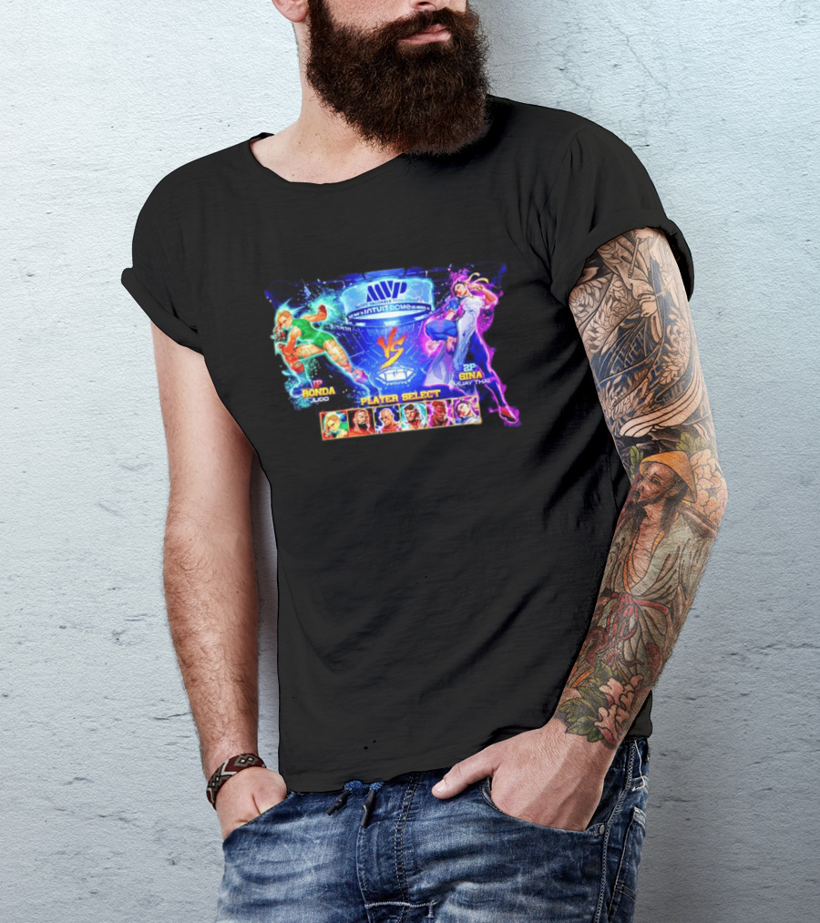 MVP Intuit Dome Ronda Judo Vs Gina Muay Thai Player Select T-Shirt