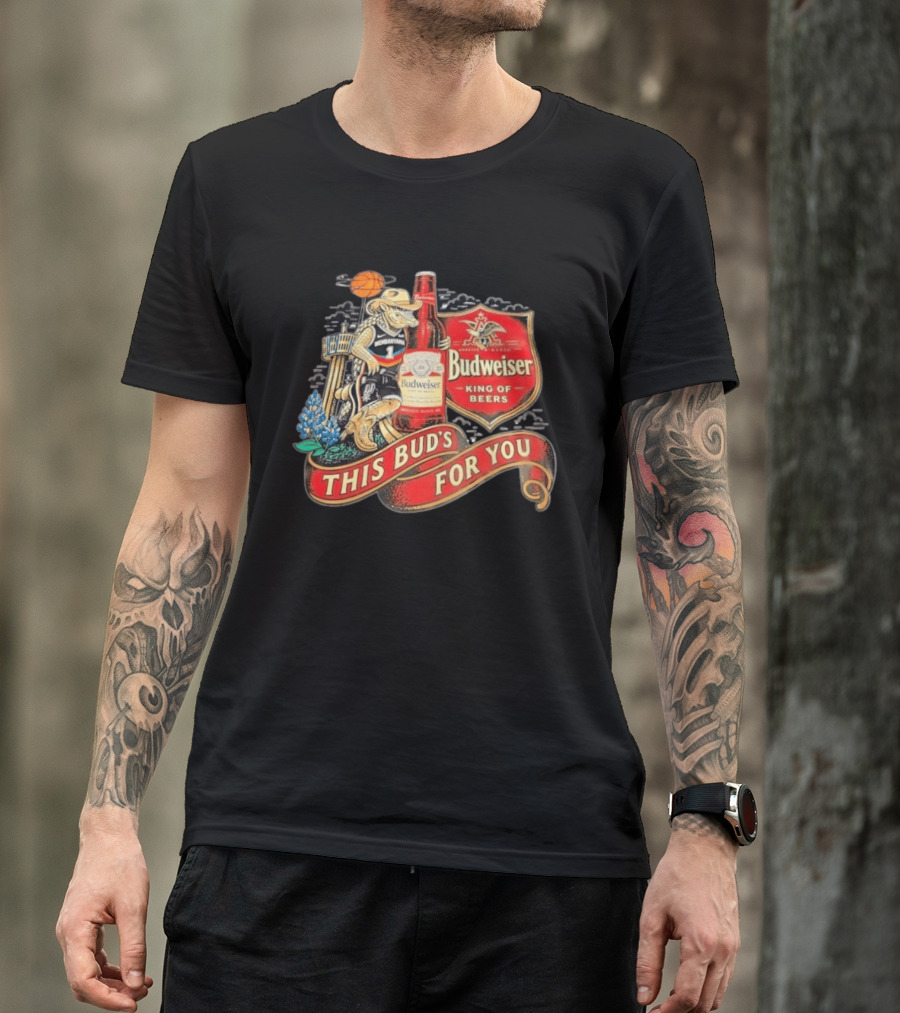 Wembanyama Budweiser King Of Beers Basketball Player T-Shirt
