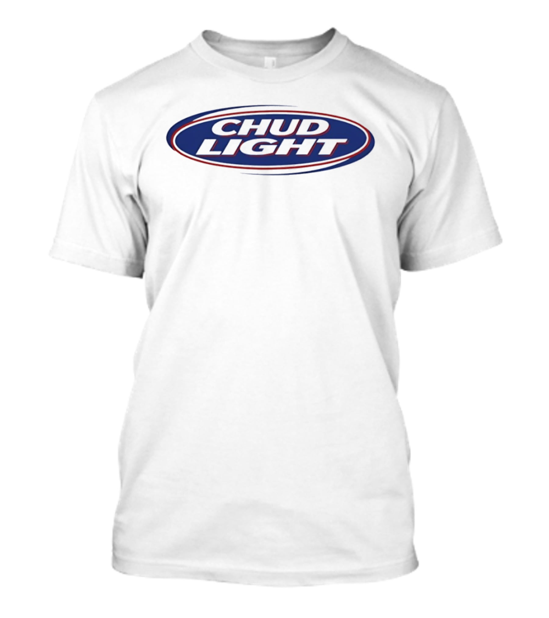 CHUD LIGHT Beer Logo Parody Humor T-Shirt