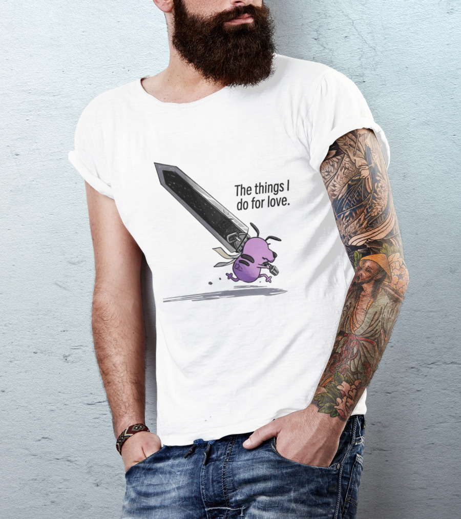 Courage The Cowardly Dog The Things I Do For Love Giant Sword Adventure T-Shirt