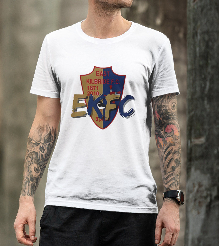 East Kilbride F.C. EKFC 1871 2010 Crest T-Shirt