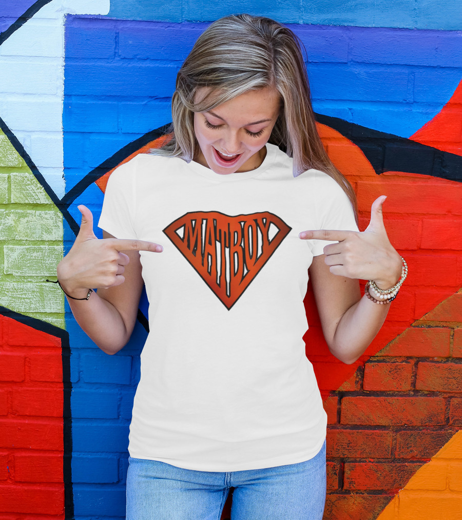 Matboy Oklahoma Wrestling Superhero T-Shirt