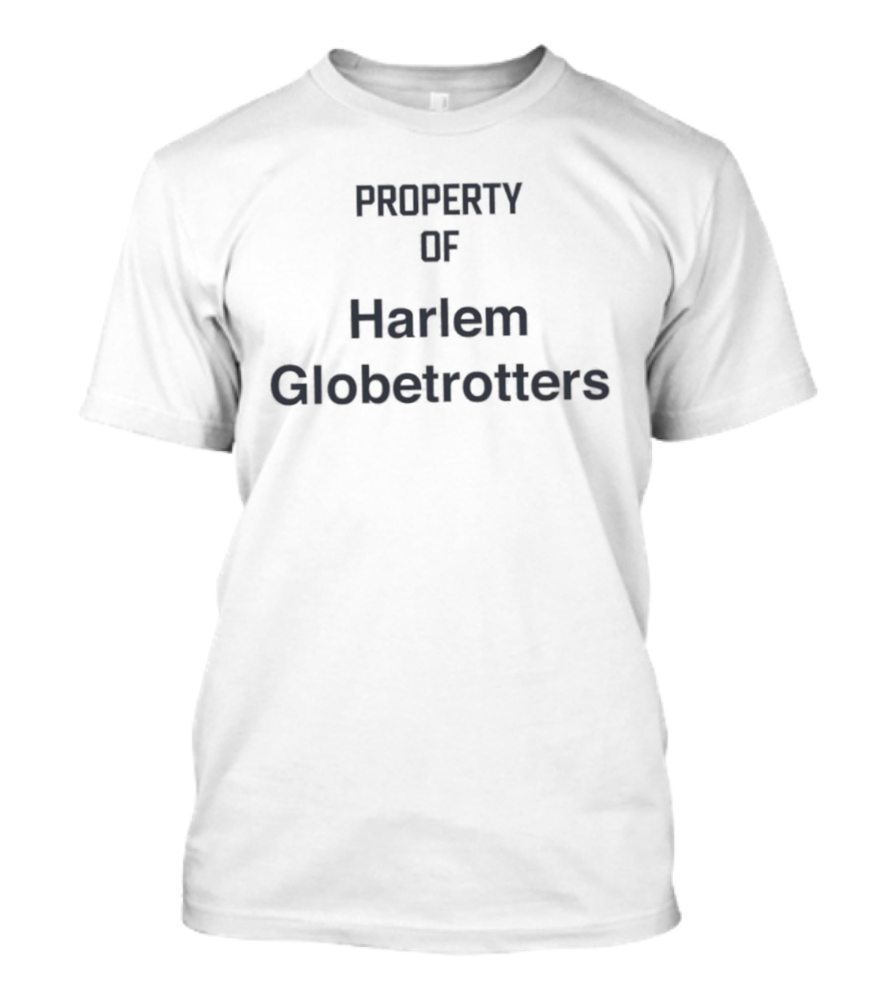 Property Of Harlem Globetrotters Official Basketball Team Merchandise T-Shirt