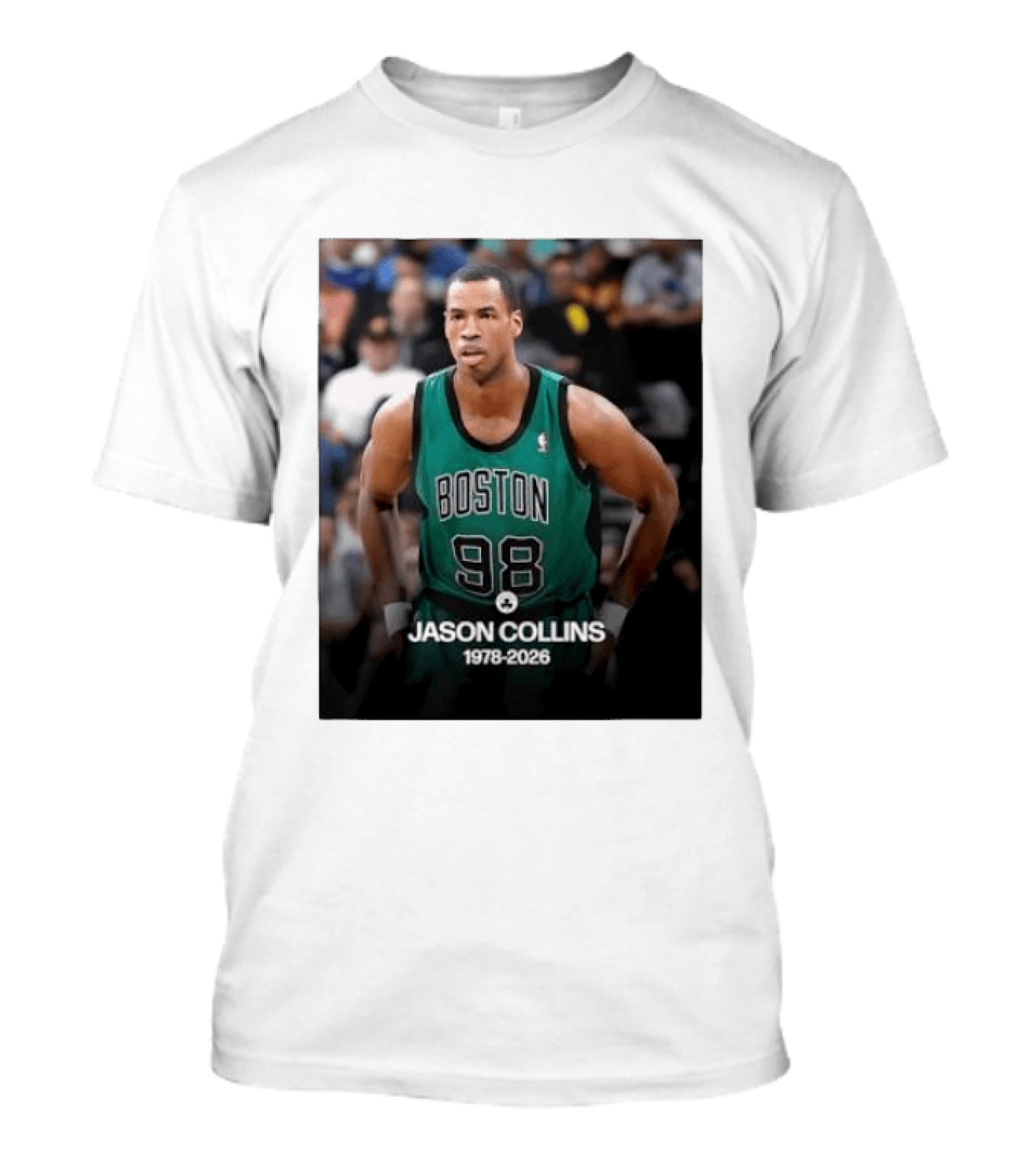 Boston Jason Collins 1978 2026 98 Rest In Peace T-Shirt