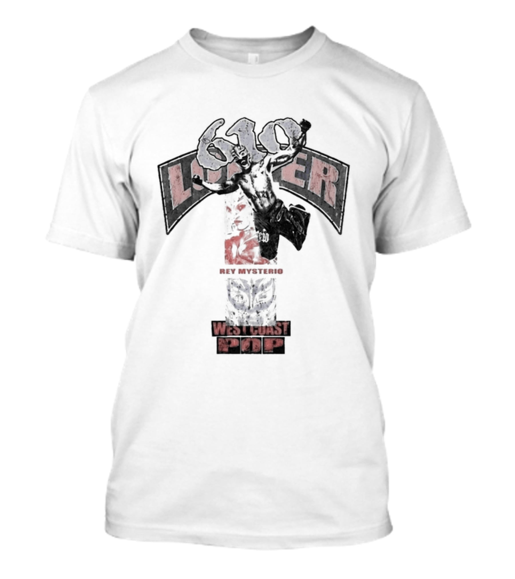 Aalyah Mysterio Rey Mysterio Wrestlemania 42 LWO 619 Booyaka WWE Luchador Mask T-Shirt